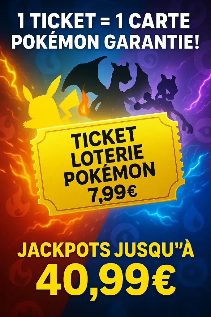 🎟️ Ticket Loterie Pokémon